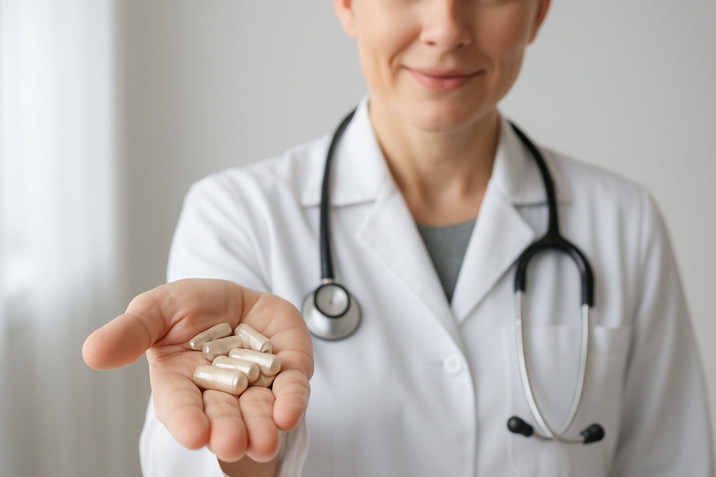 make the capsules, clear with white powder. shaped like regular capsules
